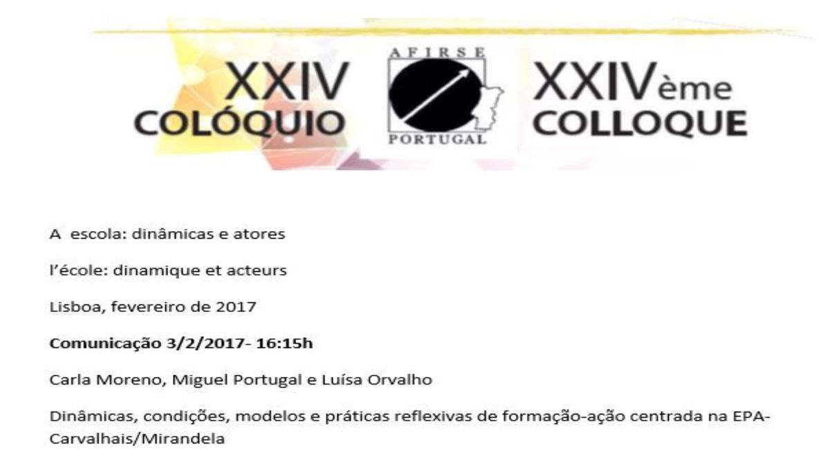 XXIV COLÓQUIO- AFIRSE Portugal-XXIV ème COLLOQUE